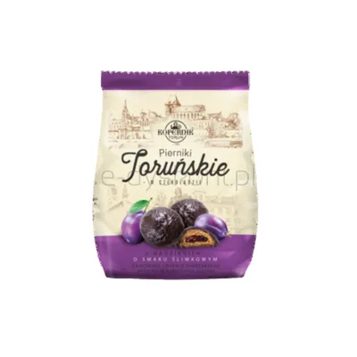 Kopernik Pierniki Toruńskie w czekoladzie z nadzieniem o smaku śliwkowym 150g