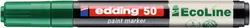 Marker olejowy na bazie wody e-50 EDDING EcoLine, 2-3mm, zielony