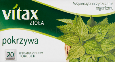 Vitax Herbata Zioła Pokrzywa 20 Torebek X 1,5G