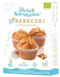 Zdrowo Namieszane Zdrowo Namieszane Babeczki z mąką migdałową BIO 272g