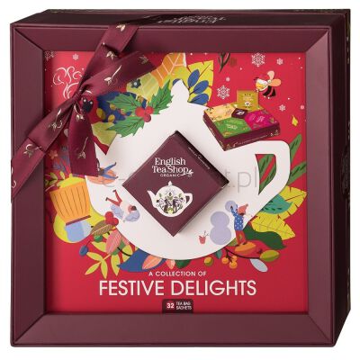 English Tea Shop Zestaw Herbat Festive Delight W 4 Smakach Bio 70G Bn