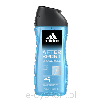 Adidas After Sport Żel Pod Prysznic 3 W 1 Dla Mężczyzn, 250Ml