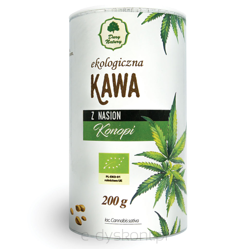 Kawa Z Nasion Konopi Bio 200 G - Dary Natury [BIO]