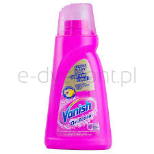 Vanish Oxi Action Pink odplamiacz w Żelu 1l