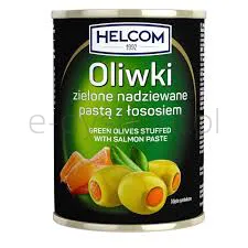 Helcom Oliwki Zielone Nadziewane ŁoSosiem 300Ml 