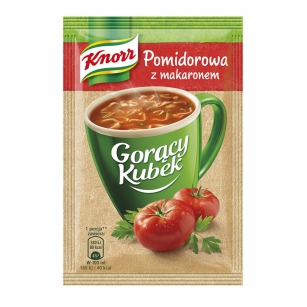 Knorr Gorący Kubek Pomidorowa Z Makaronem 19 G