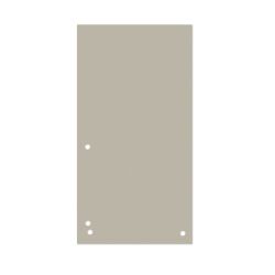 Donau Przekładki Karton, 1/3 A4, 235X105Mm, 100Szt., Szare