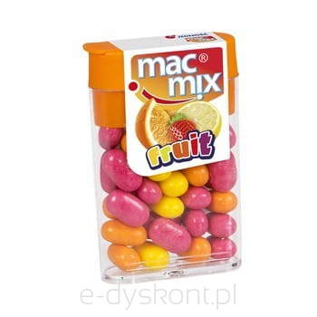 Jedność Mac Mix Drażetki Owoc 16G