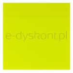 Q-Connect Bloczek Samoprzylepny, Półprzezroczysty, 76X76Mm, 50K., Żółty  - 2