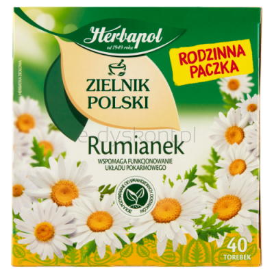 Herbapol Zielnik Polski Rumianek 40Torebek X 1,5G