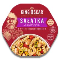 King Oscar Sałatka z tuńczykiem w stylu śródziemnomorskim 220g 