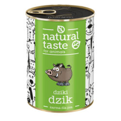 Dolina Noteci Natural Taste Karma dla psa Dziki Dzik 800g