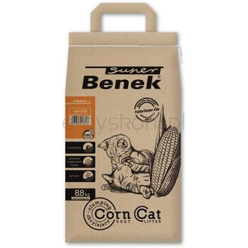 Żwirek Super Benek Corn Cat Classic Naturalny 14L