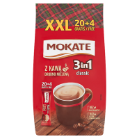 Mokate Napój Kawowy 3W1 Xxl 20+4 Gratis (17G X 24)