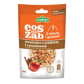 Kupiec Owsianka Coś na Ząb Jabłkowo-cynamonowa 50G