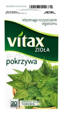 Vitax Herbata Zioła Pokrzywa 20 Torebek X 1,5G
