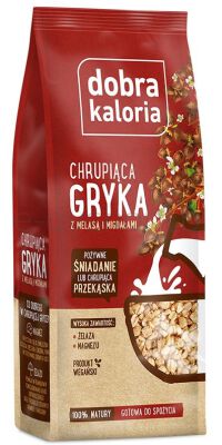 Dobra Kaloria Chrupiąca Gryka Z Melasą I Migdałami 100 G
