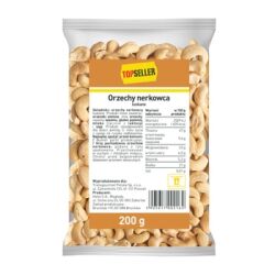 Orzechy nerkowca łuskane 200 g TOPSELLER