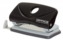 Office Products Dziurkacz dziurkuje do 10 kartek, plastik, czarny