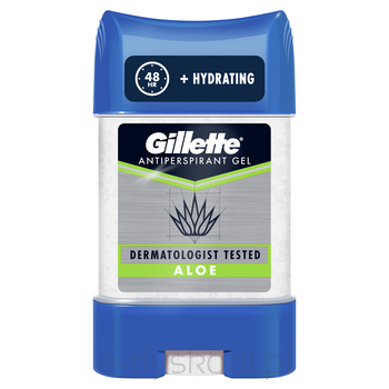 Gillette Antyperspirant W Żelu Aloe 48 H 70 Ml