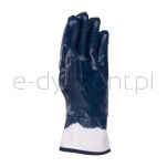 Donau Rękawice Safety Nitrile 03, Kat. Ii, Rozm. 8, Granatowe - 3