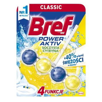 Kostka Do Wc Bref Lemon Koszyk Kulki 50G Henkel