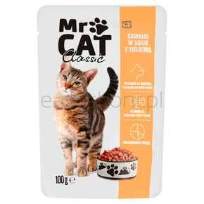 Mr Cat Cielęcina 100 g Saszetka