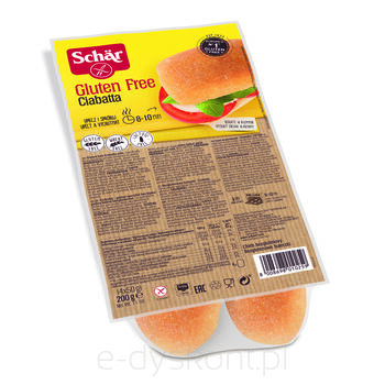 Schar Bułki Bezglutenowe Ciabatta 200G