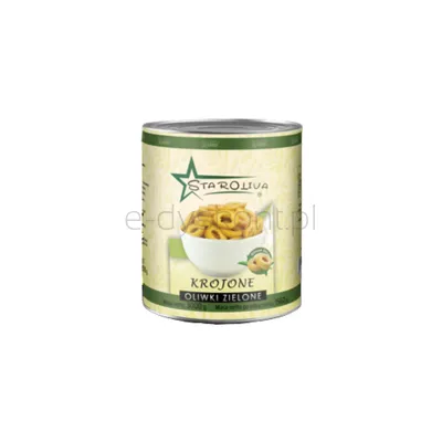 Oliwki zielone krojone w zalewie 3000/1560 g Staroliva