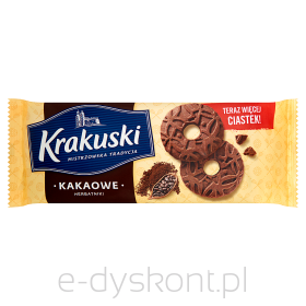 Krakuski Herbatniki Kakaowe 163G