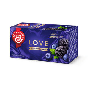 Herbatka owocowa TEEKANNE WOF LOVE Blueberry Blackberry 20x2,25g