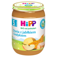 Hipp Bio Dynia Z Indykiem Po 5 Miesiącu 190 G