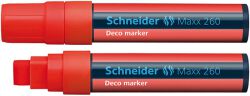 Schneider Marker Kredowy Maxx 260 Deco, 5-15Mm, Czerwony 