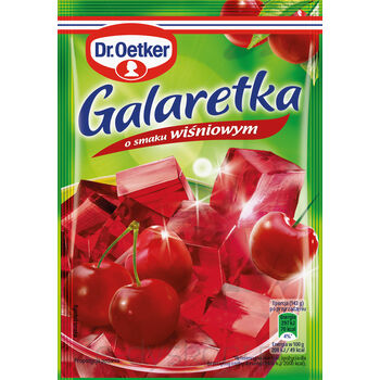 Dr.Oetker Galaretka O Smaku Wiśniowym 72 G