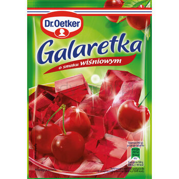 Dr.Oetker Galaretka Wiśniowa 72 G