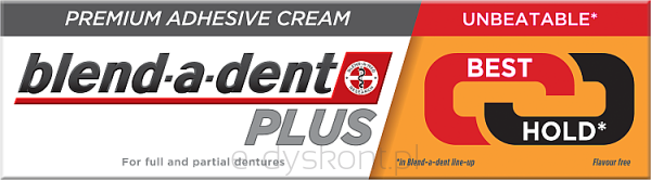 Blend-A-Dent Klej Do Protez W Kremie Plus Dual Power Premium 40G