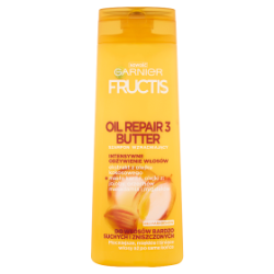 Fructis Oil Repair 3 Butter Szampon Wzmacniający Do Włosów Bardzo Suchych I Zniszczonych 400 Ml