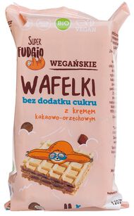 Wafelki Z Kremem Kakaowo - Orzechowym Bez Dodatku Cukrów Bio (4 Szt.) 120 G - Me Gusto (Super Fudgio) [BIO]