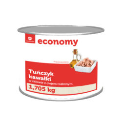 TGE Tuńczyk kawałki w zalewie z olejem roślinnym 1705 g