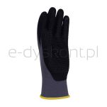 Donau Rękawice Safety Flex-Dotted, Kat. Ii, Rozm. 8, Szare - 3
