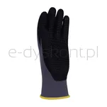 Rękawice Donau Safety Flex-Dotted, Kat. Ii, Rozm. 8, Szare - 3