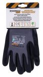 Donau Rękawice Safety Flex-Dotted, Kat. Ii, Rozm. 8, Szare - 4