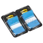 Post-It Zakładki Indeksujące (680-B2Eu), Pp, 25,4X43,2Mm, 2X50 Kart., Niebieskie - 2