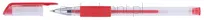 Office Products Długopis Żelowy, Gumowy Uchwyt, 0,5Mm, Czerwony  - 2