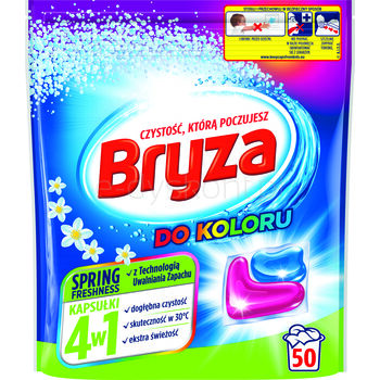 Bryza 4w1 Kapsułki Do Koloru Spring Freshness 40