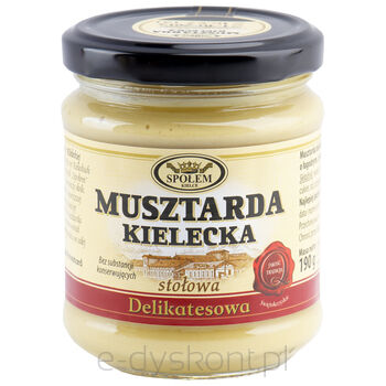 Musztarda Kielecka Delikatesowa Stołowa 190G