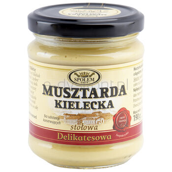 Musztarda Kielecka Delikatesowa Stołowa 190G