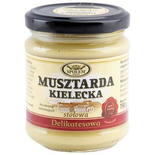 Musztarda Kielecka Delikatesowa Stołowa 190G