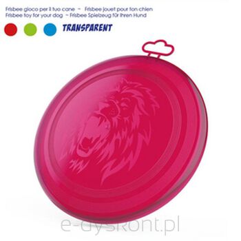 Zabawka Frisbee Simba dla psa,  średnica  20 cm;  dostępne kolory: czerwony, pomarańczowy, zielony, niebieski