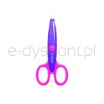 Keyroad Nożyczki Szkolne Craft, ozdobne, zygzak, 13cm, blister, mix kolorów - 2